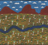 Art Exhibition - Artists of Ampilatwatja - Timeshare Accommodation