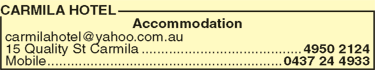 Carmila Hotel - Timeshare Accommodation 5