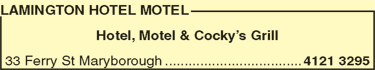 Lamington Hotel Motel - Timeshare Accommodation 4