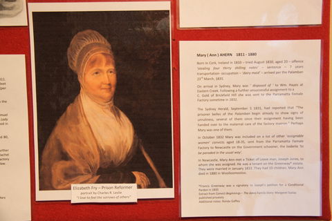 Convict Ladies Of The Female Factory  Exhibition At Lucas Gallery - Timeshare Accommodation 2