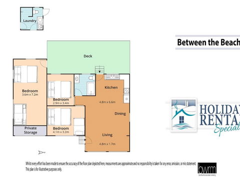 Between 2 Beaches Comfortable Private Sanctuary - Timeshare Accommodation 2