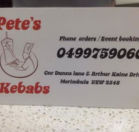 Pete's Kebabs - Timeshare Accommodation