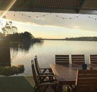 Shack built over the Murray River - Timeshare Accommodation