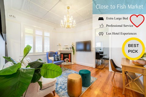 Stunning House Close To Sydney Fish Market - Timeshare Accommodation 0