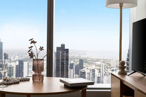 A Chic 2BR Apt With Panoramic Views FREE Parking - Timeshare Accommodation 0