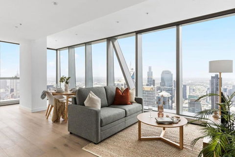 A Chic 2BR Apt With Panoramic Views FREE Parking - Timeshare Accommodation 1