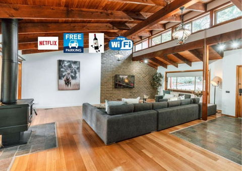 Olinda Rise Retreat House Fire Bathtub And Brekky - Timeshare Accommodation 0