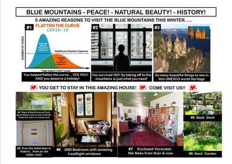 Blue Mountains Historic Retreat-Sleeps 5-WINTER SPECIAL! - Timeshare Accommodation 1