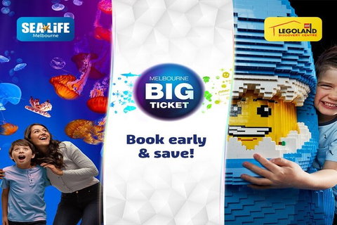 Melbourne BIG Ticket - LEGOLAND Discovery And SEA LIFE Melbourne - Timeshare Accommodation 4