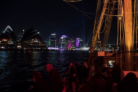 Vivid Tall Ships Dinner Cruise On Sydney Harbour - Timeshare Accommodation 4